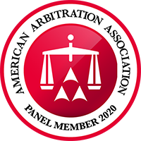 American Arbitration Association | Panel Member 2020