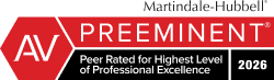 AV Preeminent | Martindale-Hubbell | 2026